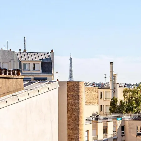 Apartment Elegant Cosy Avec Vue Tour Eiffel Boulogne-Billancourt